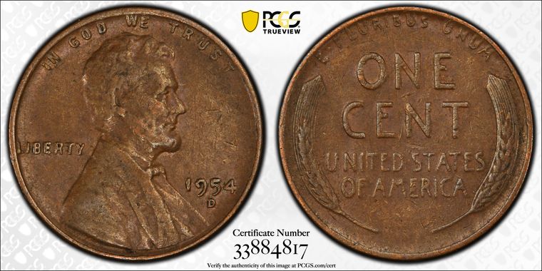 Cert 33884817 - Coin Image