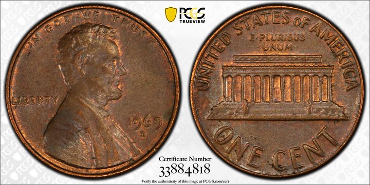 Cert 33884818 - Coin Image