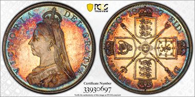 1887 Dbl Fl S-3922 Roman 1 N1