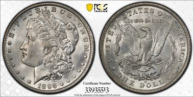 1896-O $1 MS63