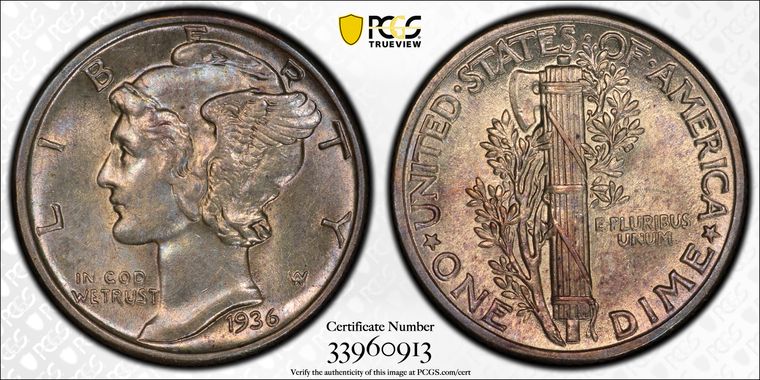 Cert 33960913 - Coin Image