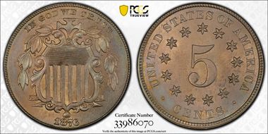 1876 5C MS64