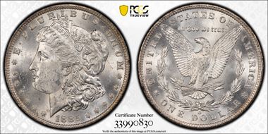 1885-O $1 MS63