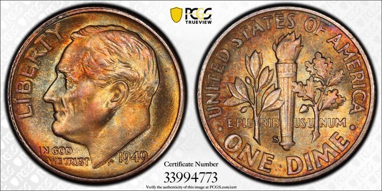 Cert 33994773 - Coin Image