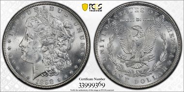 1898 $1 MS64