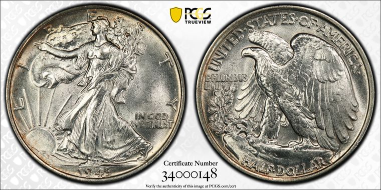 Cert 34000148 - Coin Image