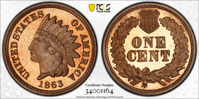 Cert 34001164 - Coin Image