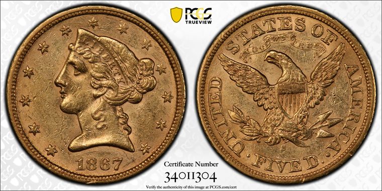 Cert 34011304 - Coin Image