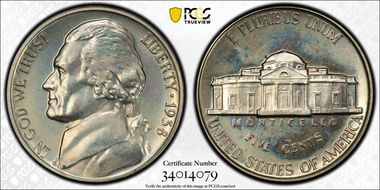 1938 5C FS-401, Re-Engraved Design PR66