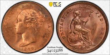 1844 1/3 Far S-3952 MS64RD