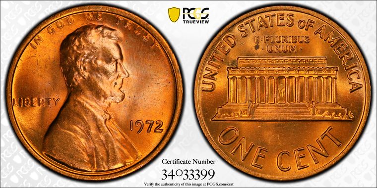 Cert 34033399 - Coin Image