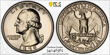 1959 25C DDO FS-101 PR68