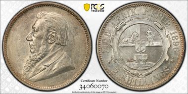 1896 2 Shil KM-6 AU55