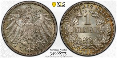 1915-J Mark J-17 MS67