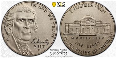 2017-S 5C Enhanced Unc Set First Strike SP70FS