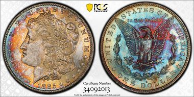 1885-S $1 MS62