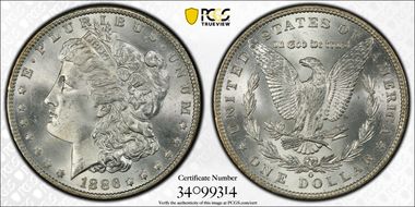 1886-O $1 MS65