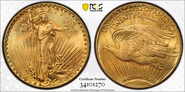 1927 $20 MS66