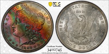 1896 $1 MS66+