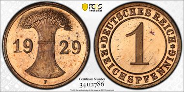 1929-F Rcpfg J-313 PR64RD