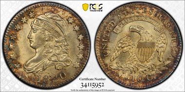 1820 10C JR-1, FS-901 StatesOfAmerica MS64