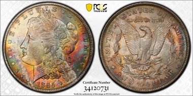 1885-O $1 MS64