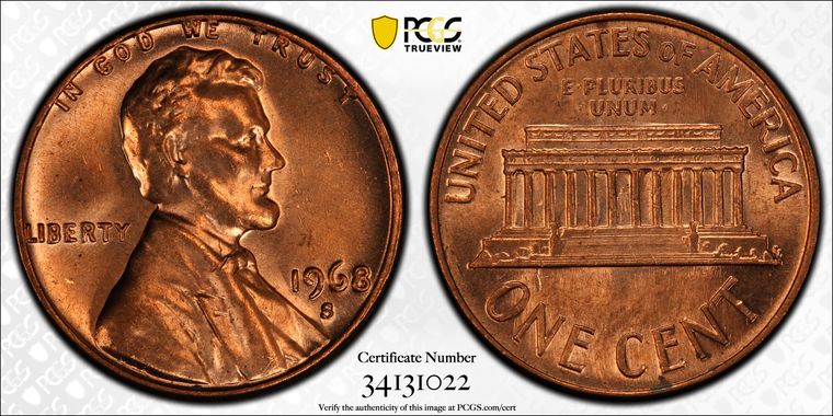 Cert 34131022 - Coin Image