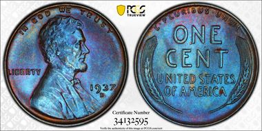 1937-D 1C MS65BN