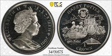 2001 Crown Journey to Hogwarts KM-1089 MS65