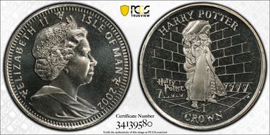 2002 Crown Tom Riddle Steals Wand KM-1144 MS67