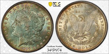 1889 $1 MS62