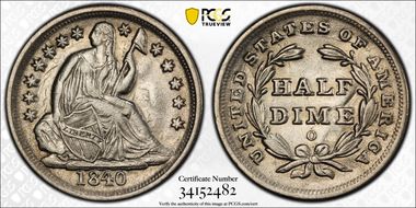 1840-O H10C No Drapery AU55