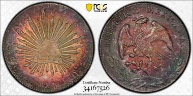 1886-Ca MM 8 R Ca69 MS65