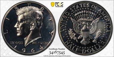 1964 50C Accented Hair PR62