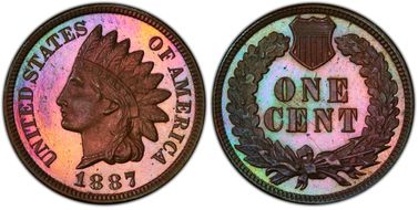 1887 1C PR66+ RB