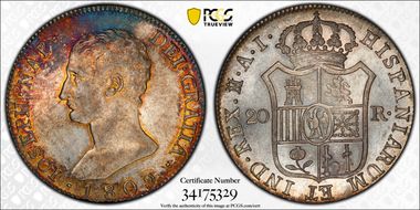 1809-M AI 20 R Calico-36 MS61