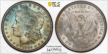 1884-O $1 MS63