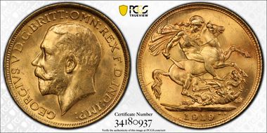 1919-S Sov S-4003 MS64+