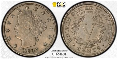 1897 5C RPD FS-301 AU58