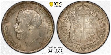 1917 1/2 Cr S-4011 MS64