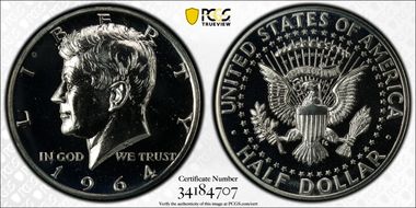 1964 50C DDO FS-103 Accented Hair PR64