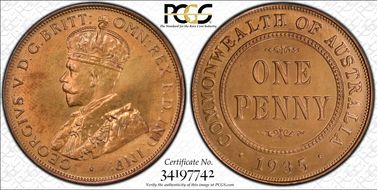 1935 (m) 1D PR64+ RB