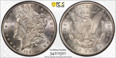 1884-CC $1 MS63