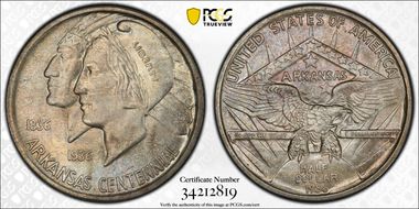 1936-S 50C Arkansas MS66