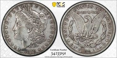 1879 $1 VF25