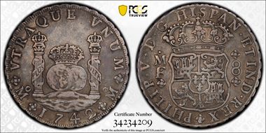 1742-Mo MF 8 R Yon-M8-42 Calico-1461 XF40