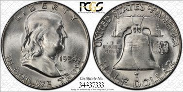 1954 50C "Bugs Bunny" FS-401 MS65FBL