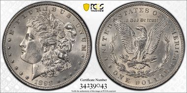 1898 $1 MS63