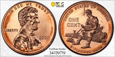 2009 1C Lincoln-Formative Years MS67RD