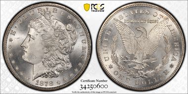 1878-CC $1 MS66+